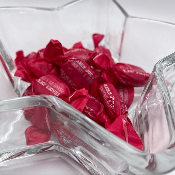 Vintage Libbey Star Shaped Candle/Candy Dishes - Picture 3 of 3